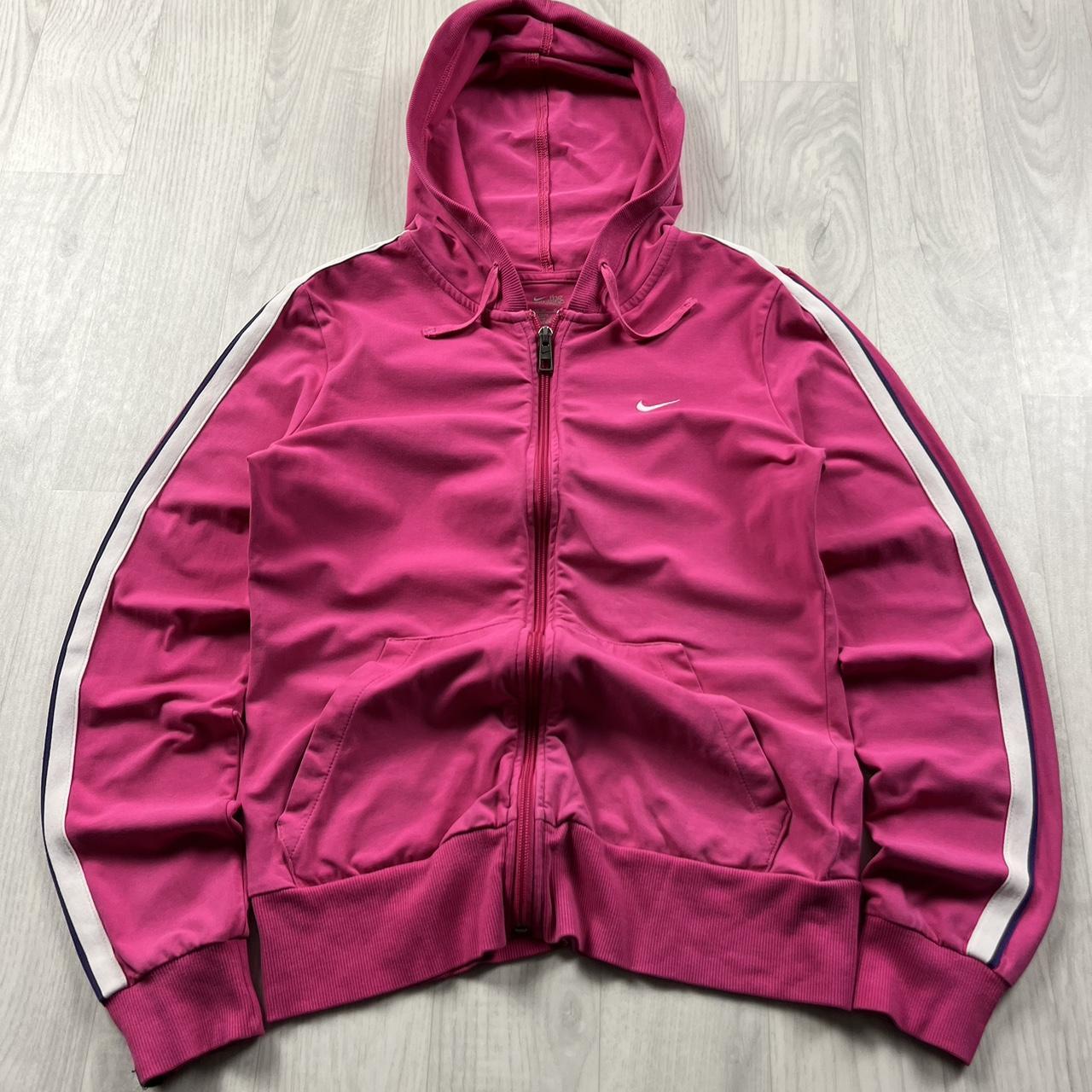 VINTAGE Y2K NIKE ZIP HOODIE PINK