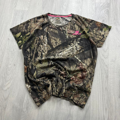 VINTAGE Y2K REALTREE BABY TEE CAMO