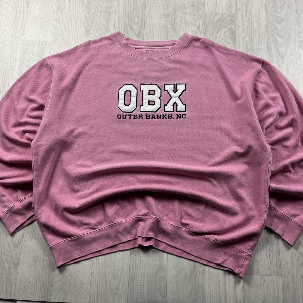 VINTAGE Y2K GRAPHIC BOXY SWEATSHIRT BABY PINK