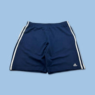 VINTAGE Y2K ADIDAS BAGGY BASKETBALL SPORT SHORTS NAVY