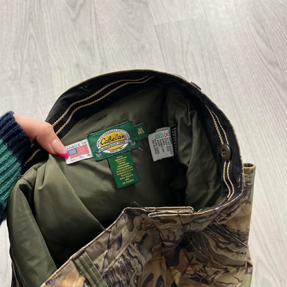 VINTAGE CABELAS REALTREE BAGGY INSULATED CAMO CARGO PANTS