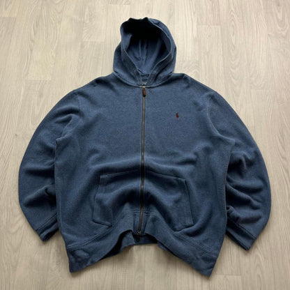 VINTAGE Y2K POLO RALPH LAUREN HOODIE BLUE