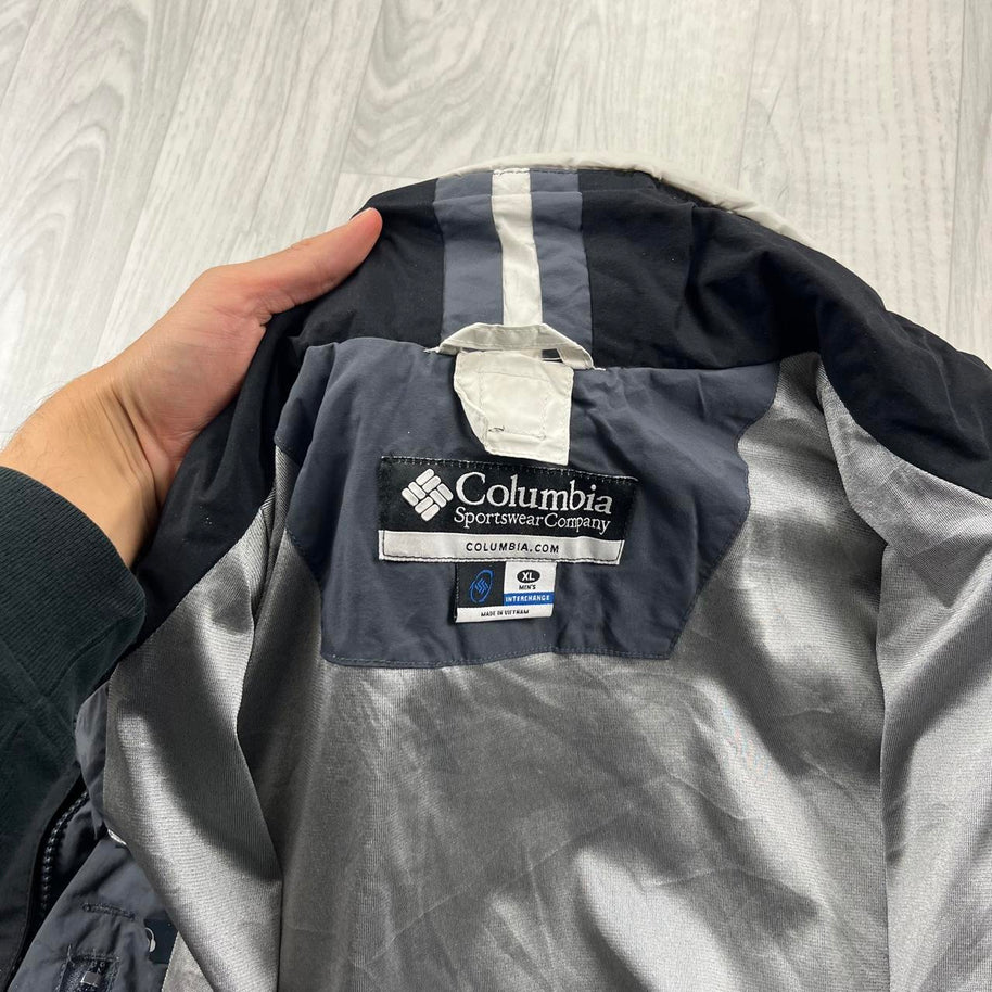 VINTAGE Y2K COLUMBIA TECHNICAL SKI JACKET BLACK