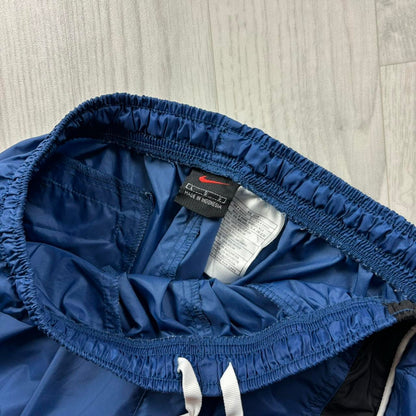 VINTAGE Y2K NIKE BAGGY SHELL TRACKSUIT BOTTOMS BLUE