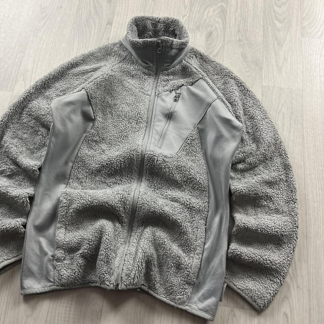 VINTAGE Y2K COLUMBIA ZIP UP FLEECE GREY