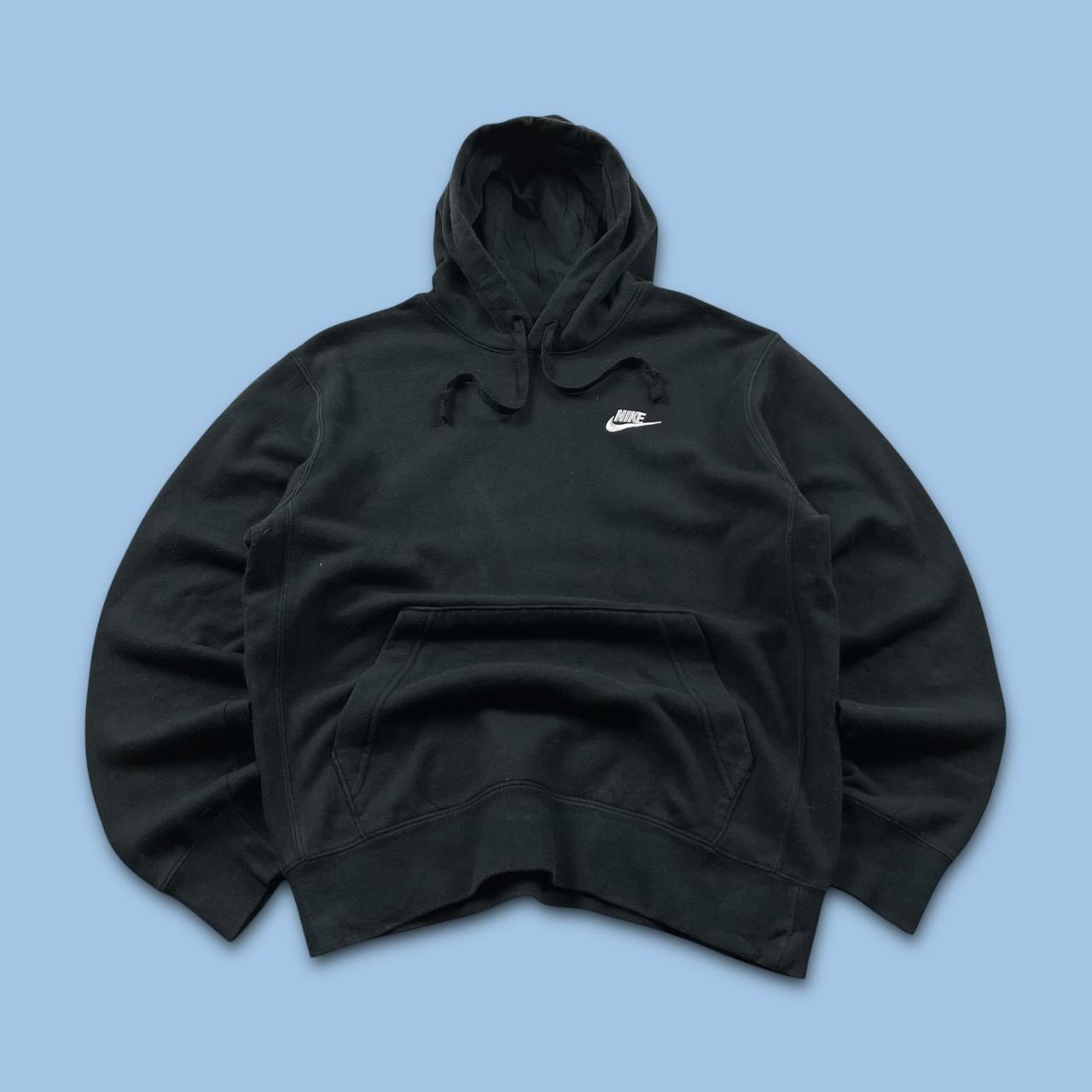 VINTAGE Y2K NIKE HOODIE BLACK