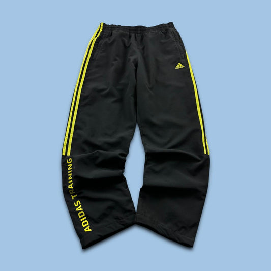 VINTAGE Y2K ADIDAS BAGGY TRACKSUIT BOTTOMS BLACK