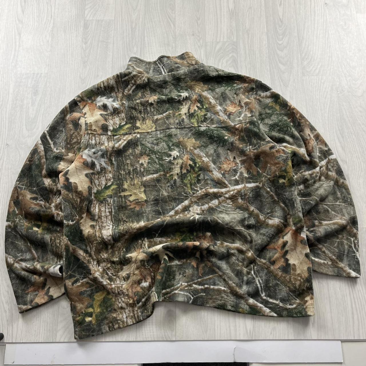 VINTAGE REALTREE QUARTER ZIP FLEECE CAMO