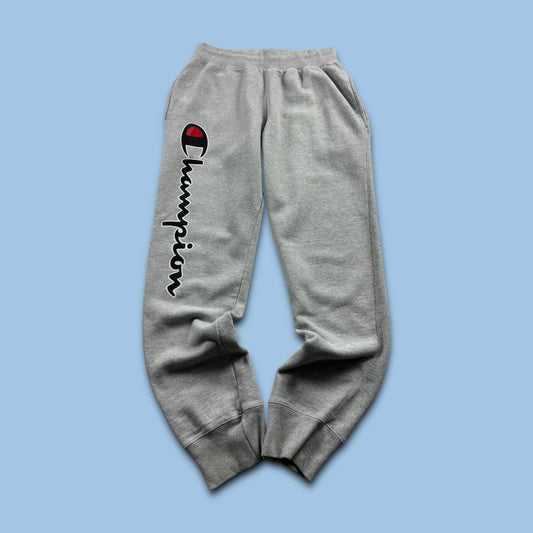 VINTAGE CHAMPION REVERSE WEAVE BAGGY COTTON SWEATPANTS GREY