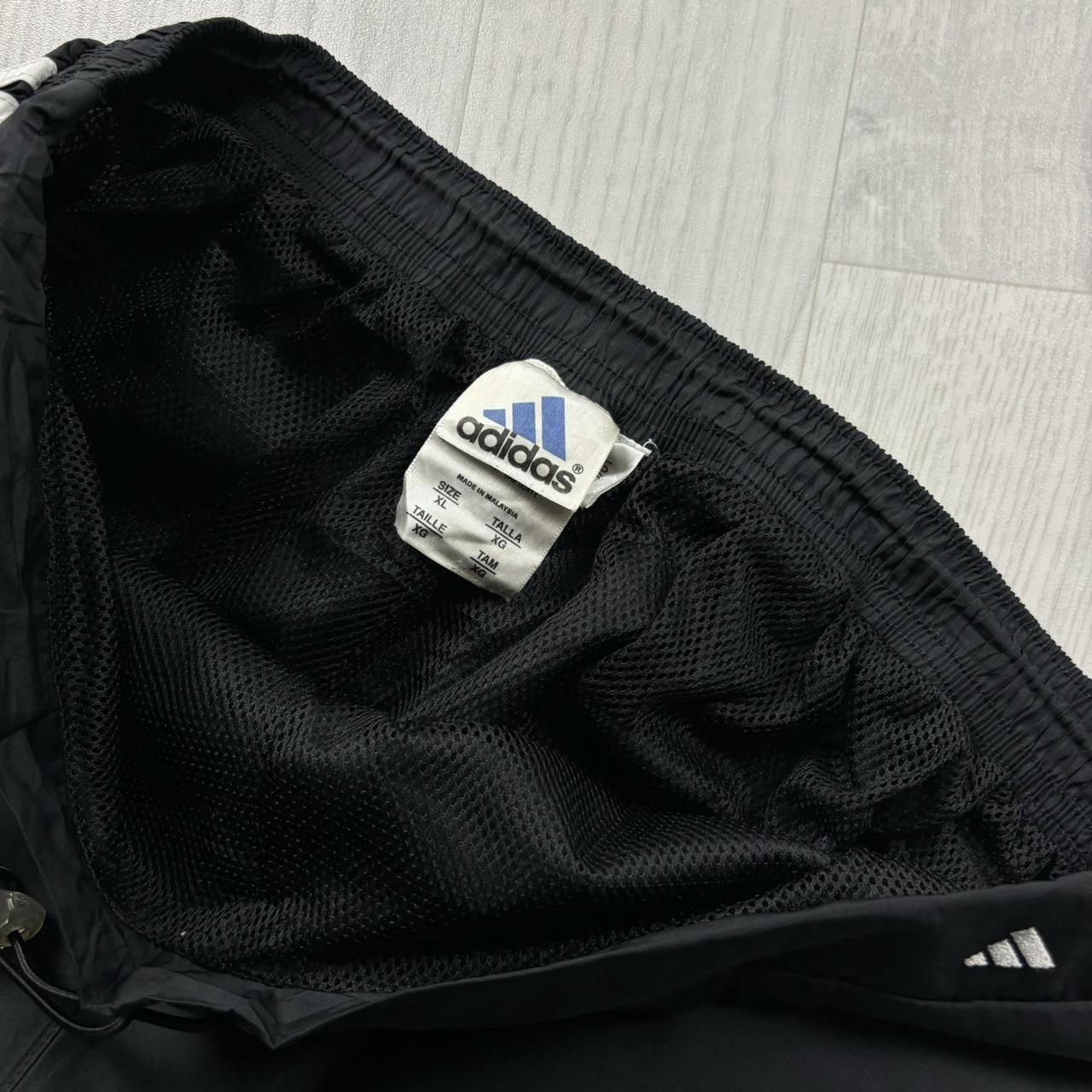 VINTAGE Y2K ADIDAS BAGGY TRACKSUIT BOTTOMS BLACK