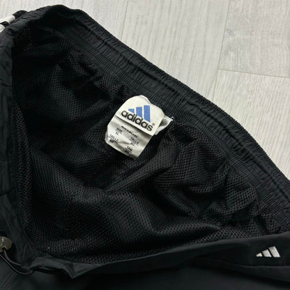 VINTAGE Y2K ADIDAS BAGGY TRACKSUIT BOTTOMS BLACK