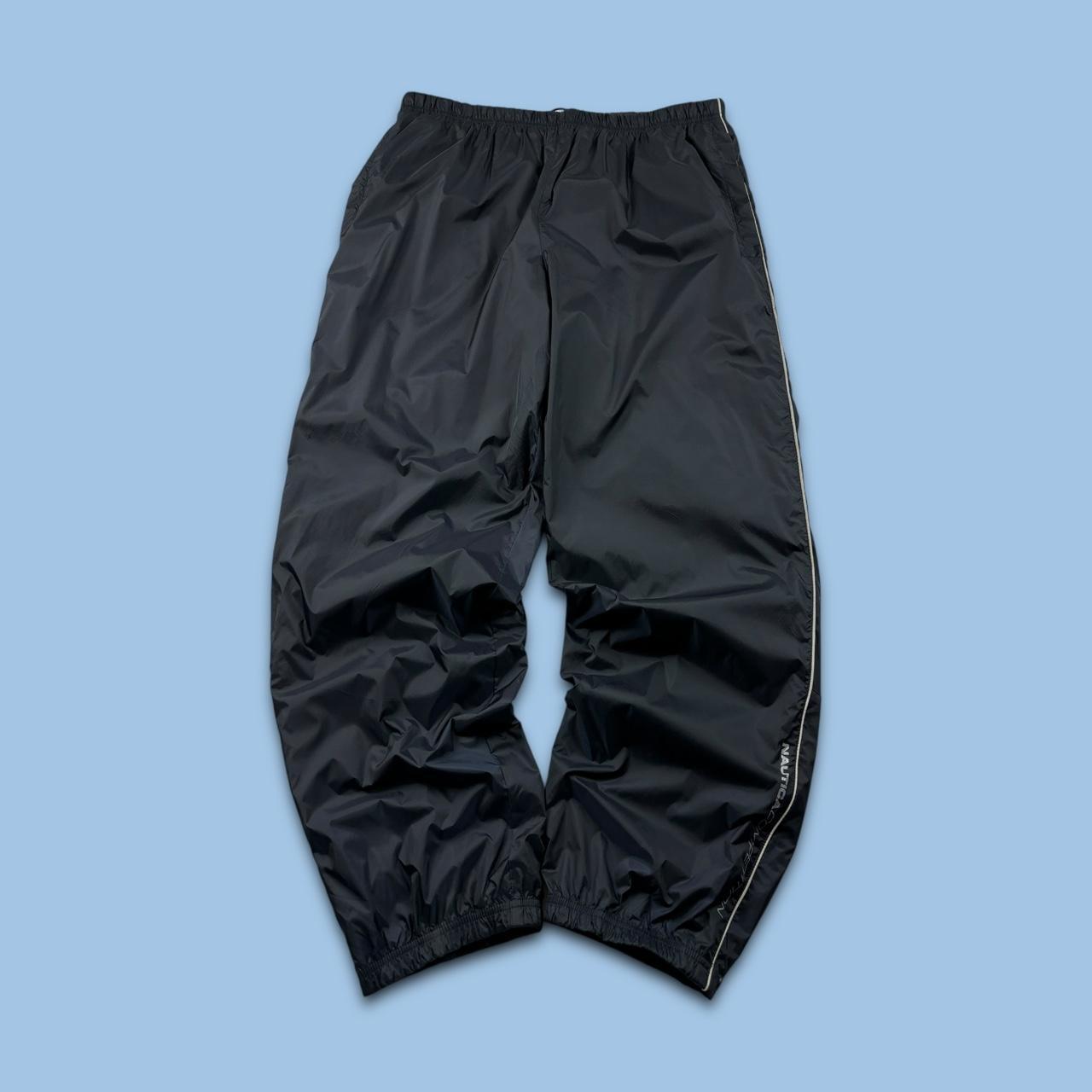 VINTAGE Y2K NAUTICA BAGGY TRACKSUIT BOTTOMS NAVY