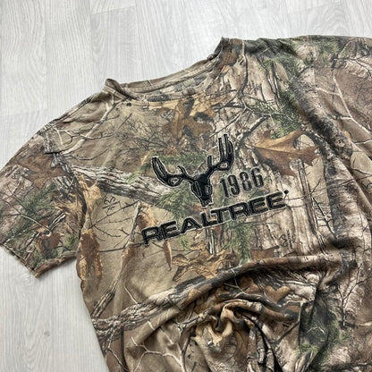 VINTAGE Y2K REALTREE T SHIRT CAMO