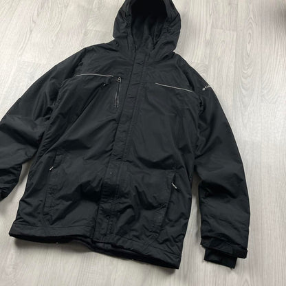 VINTAGE 00s COLUMBIA HOODED JACKET BLACK