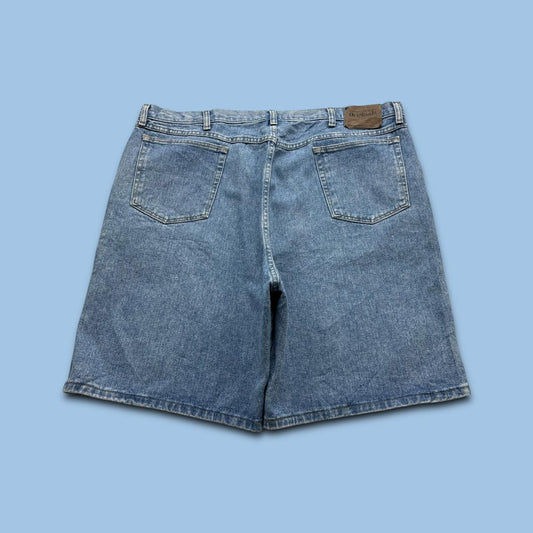 VINTAGE 00s WRANGLER BAGGY LOOSE JORTS LIGHT BLUE
