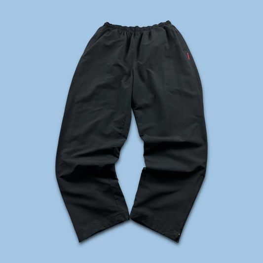 VINTAGE Y2K REEBOK BAGGY TRACKSUIT BOTTOMS BLACK
