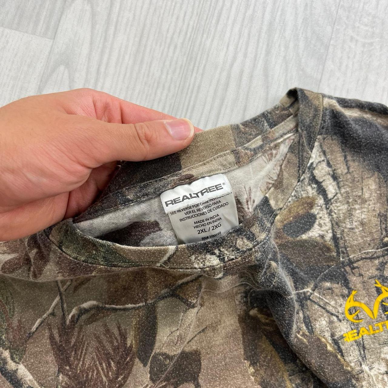 VINTAGE Y2K REALTREE LONG SLEEVE T SHIRT CAMO