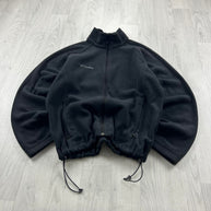 VINTAGE Y2K COLUMBIA ZIP UP FLEECE JACKET BLACK