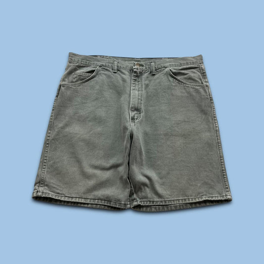 VINTAGE 00s WRANGLER BAGGY LOOSE JORTS MINT GREEN
