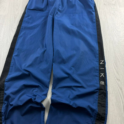 VINTAGE Y2K NIKE BAGGY TRACKSUIT BOTTOMS BLUE