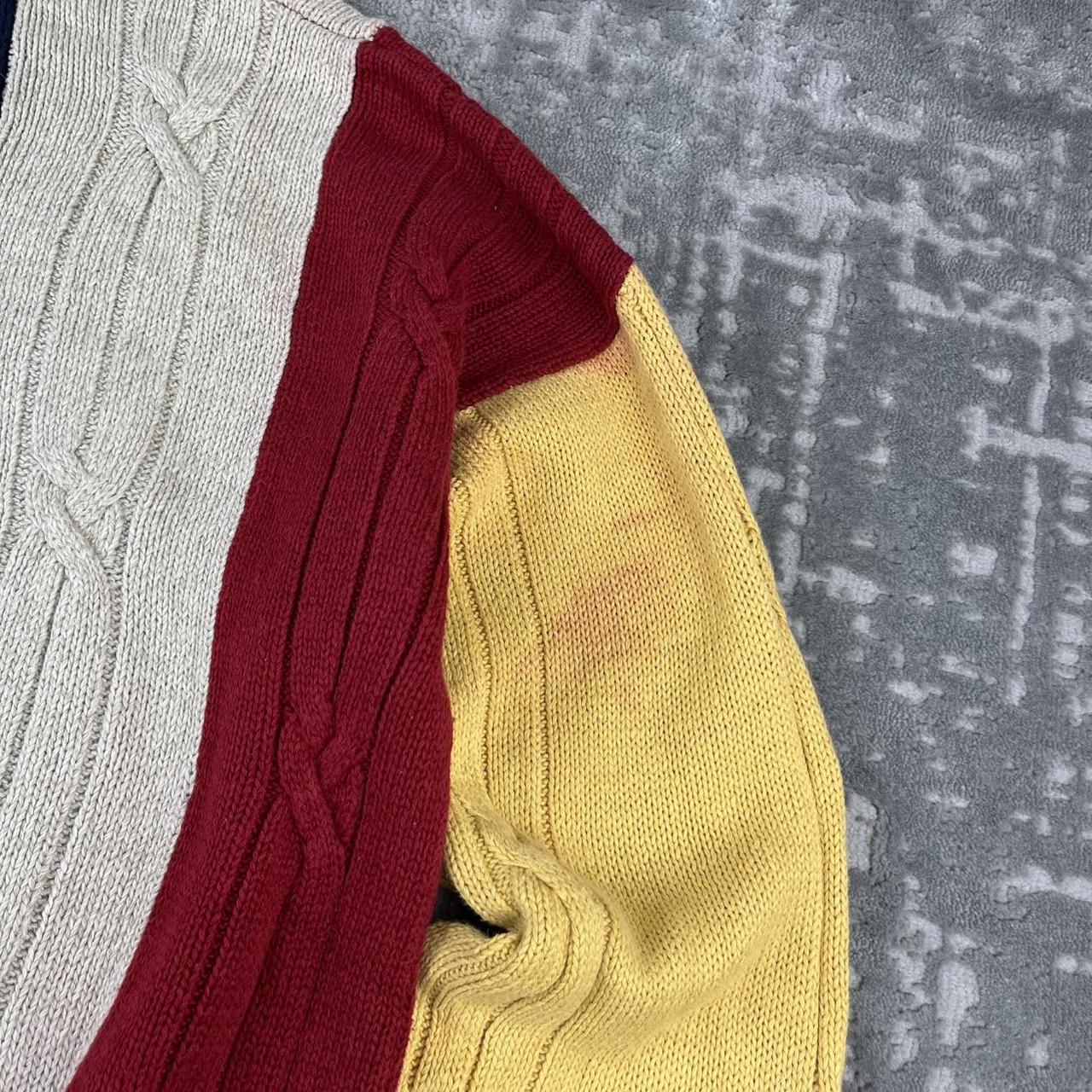 VINTAGE 90s NAUTICA STRIPED CHUNKY ESSENTIAL KNITTED JUMPER MULTI