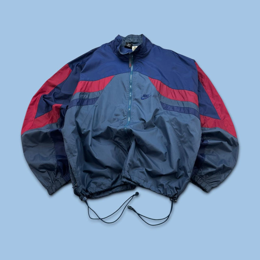 VINTAGE 90s NIKE WINDBREAKER SHELL JACKET BLUE
