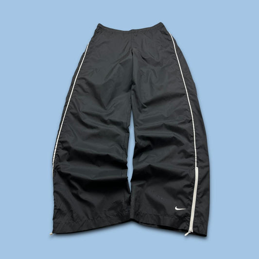 VINTAGE Y2K NIKE BAGGY TRACKSUIT BOTTOMS BLACK