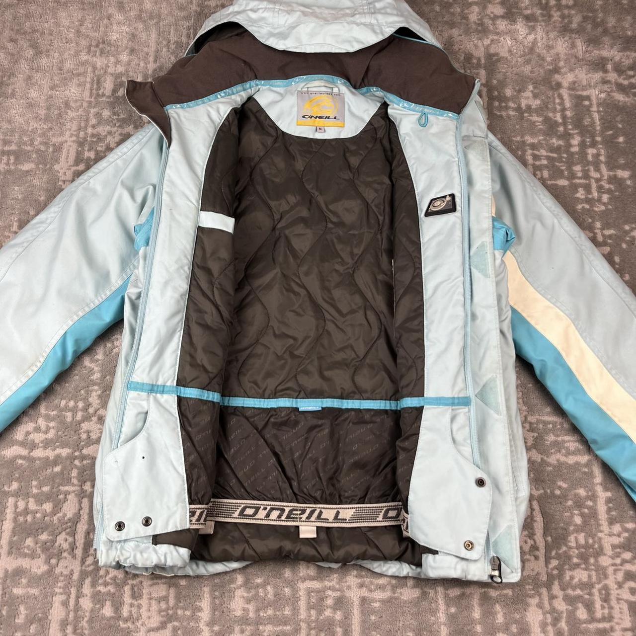 VINTAGE Y2K ONEILL PADDED SKI JACKET BABY BLUE