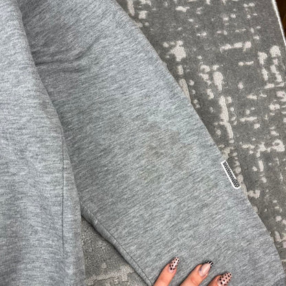 VINTAGE Y2K BILLABONG GRAPHIC SURF BOXY SWEATSHIRT GREY