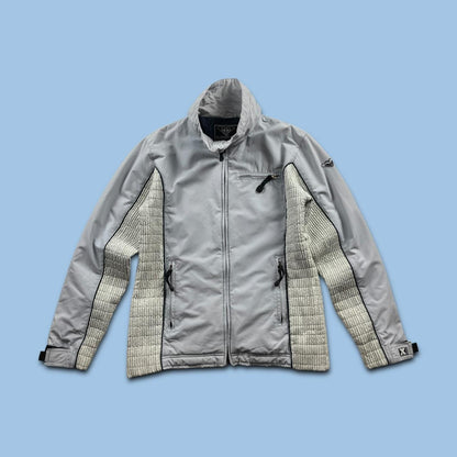 VINTAGE 00s QUIKSILVER TECHNICAL SKI JACKET LILAC WHITE