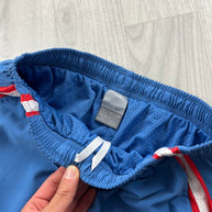VINTAGE Y2K NIKE LOW RISE TRACKSUIT BOTTOMS BLUE