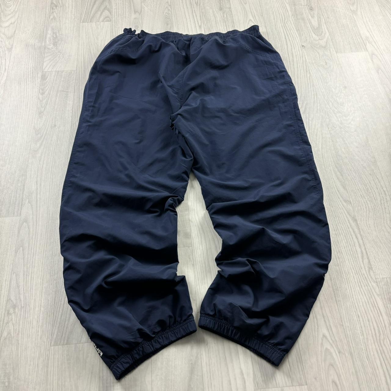 VINTAGE Y2K UNDER ARMOUR BAGGY TRACKSUIT BOTTOMS NAVY