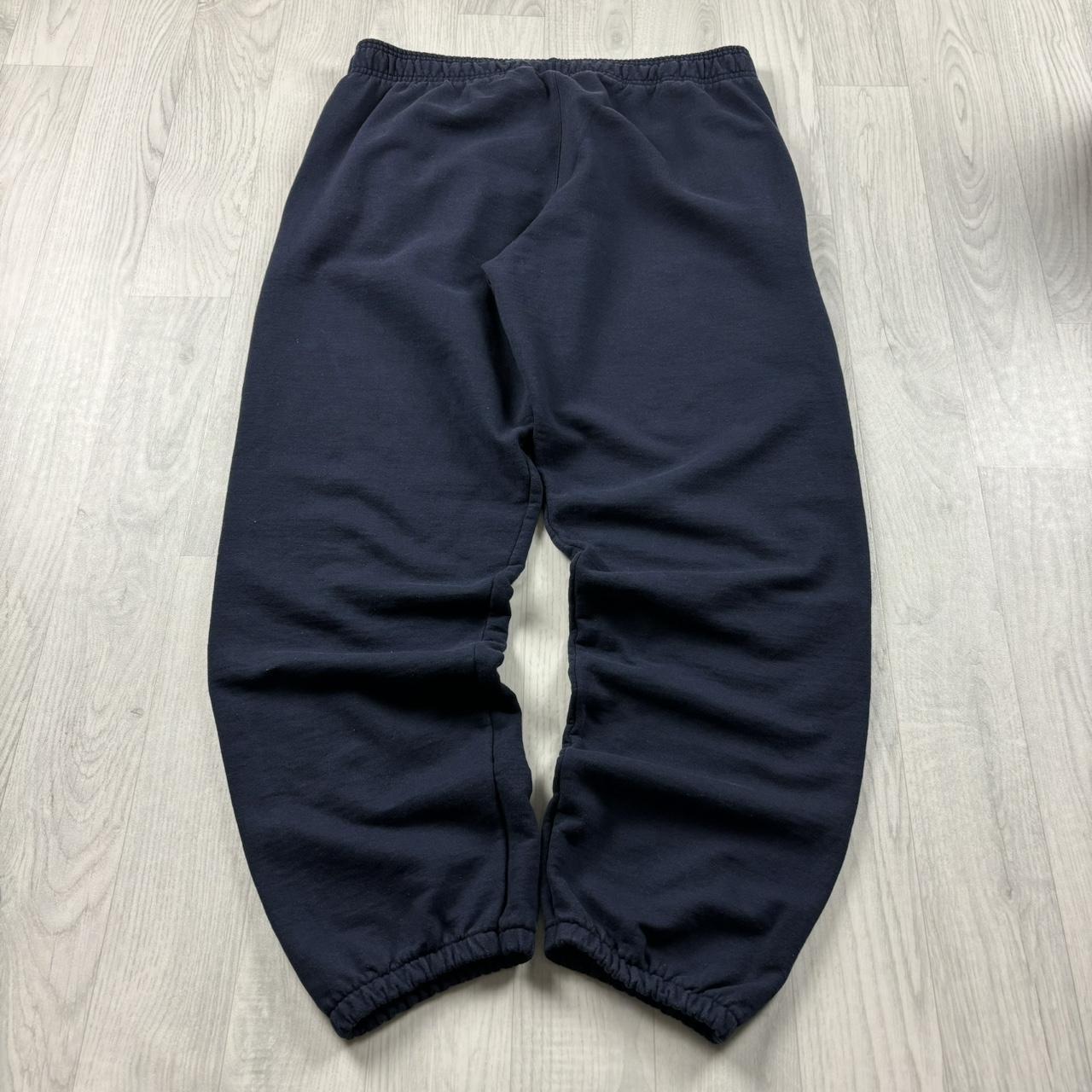 VINTAGE 00s CHAMPION BAGGY COTTON SWEATPANTS NAVY