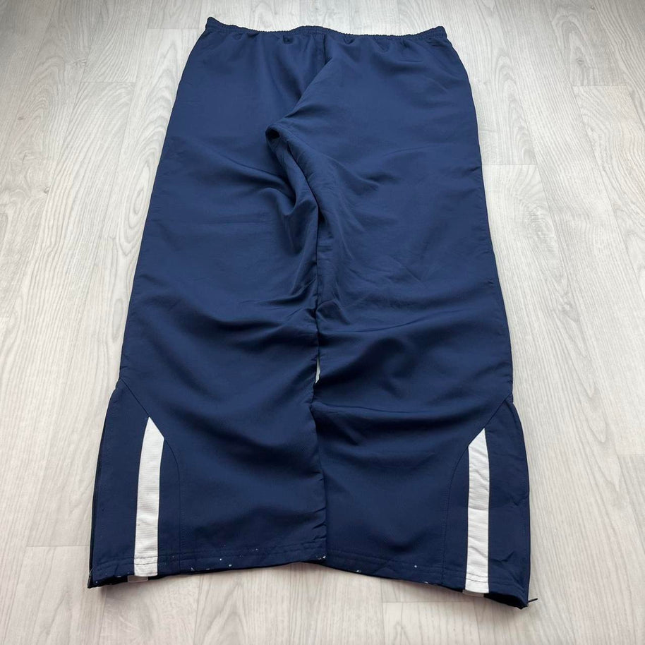 VINTAGE Y2K RUSSELL ATHLETIC BAGGY TRACKSUIT BOTTOMS NAVY
