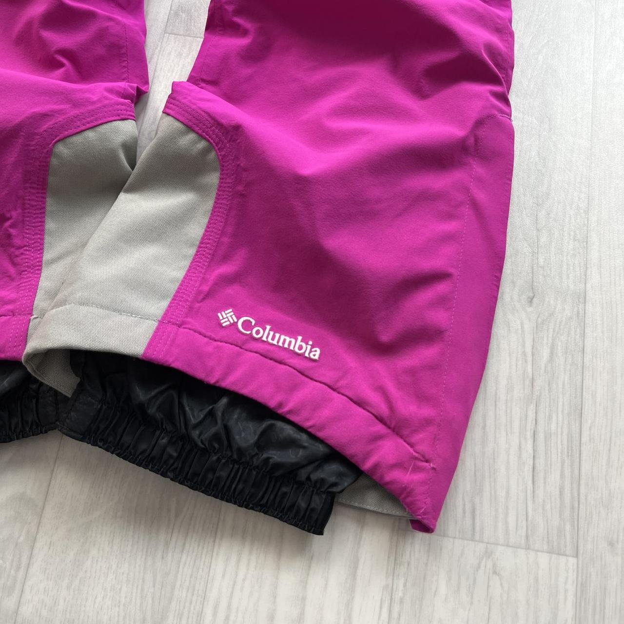 VINTAGE Y2K COLUMBIA LOW RISE BAGGY SKI PANTS SALOPETTES PINK