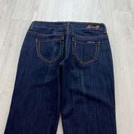 VINTAGE Y2K SEVEN7 LOW RISE FLARED JEANS NAVY