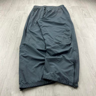 VINTAGE Y2K ADIDAS SIDE STRIPE BAGGY TRACKSUIT BOTTOMS GREY
