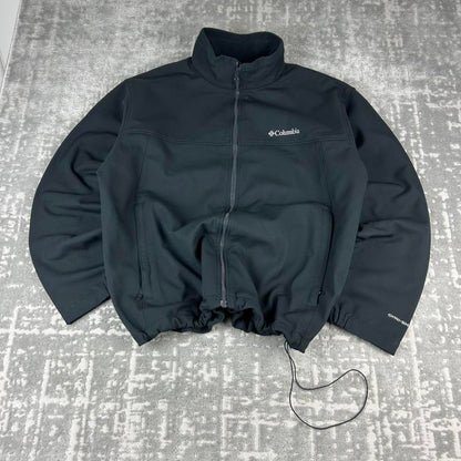 VINTAGE 00s COLUMBIA OMNI SHIELD TECHNICAL UTILITY JACKET BLACK