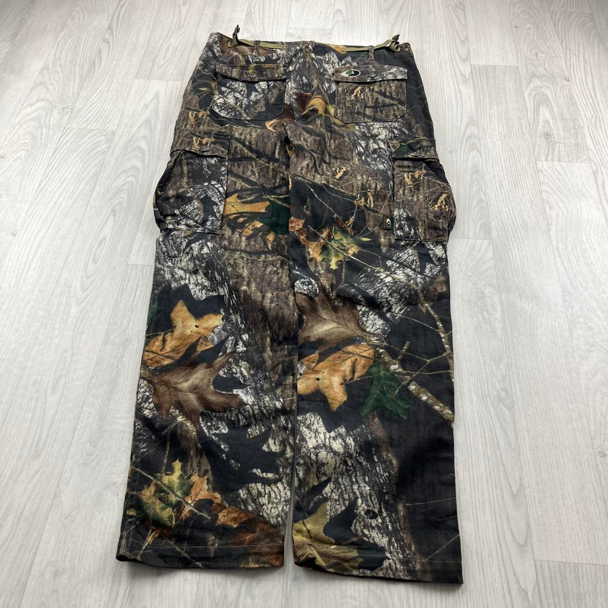 VINTAGE MOSSY OAK BAGGY CAMO CARGO PANTS