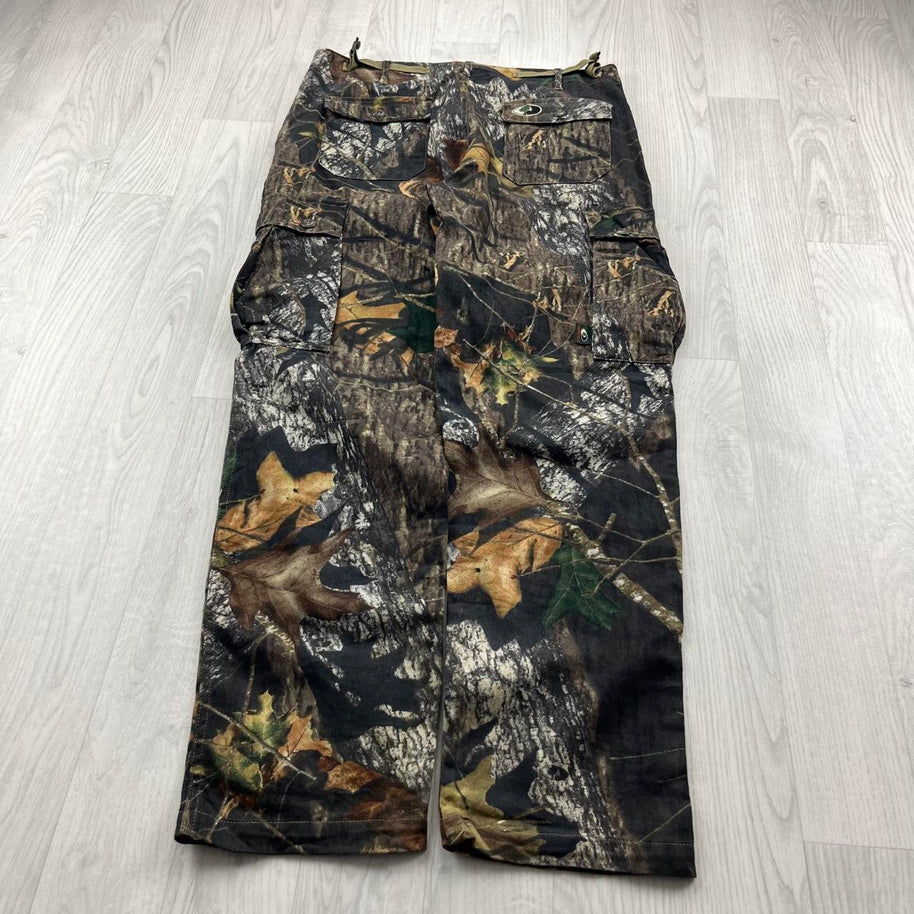 VINTAGE MOSSY OAK BAGGY CAMO CARGO PANTS