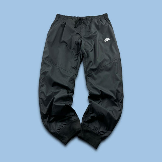 VINTAGE 00s NIKE BAGGY TRACKSUIT BOTTOMS BLACK