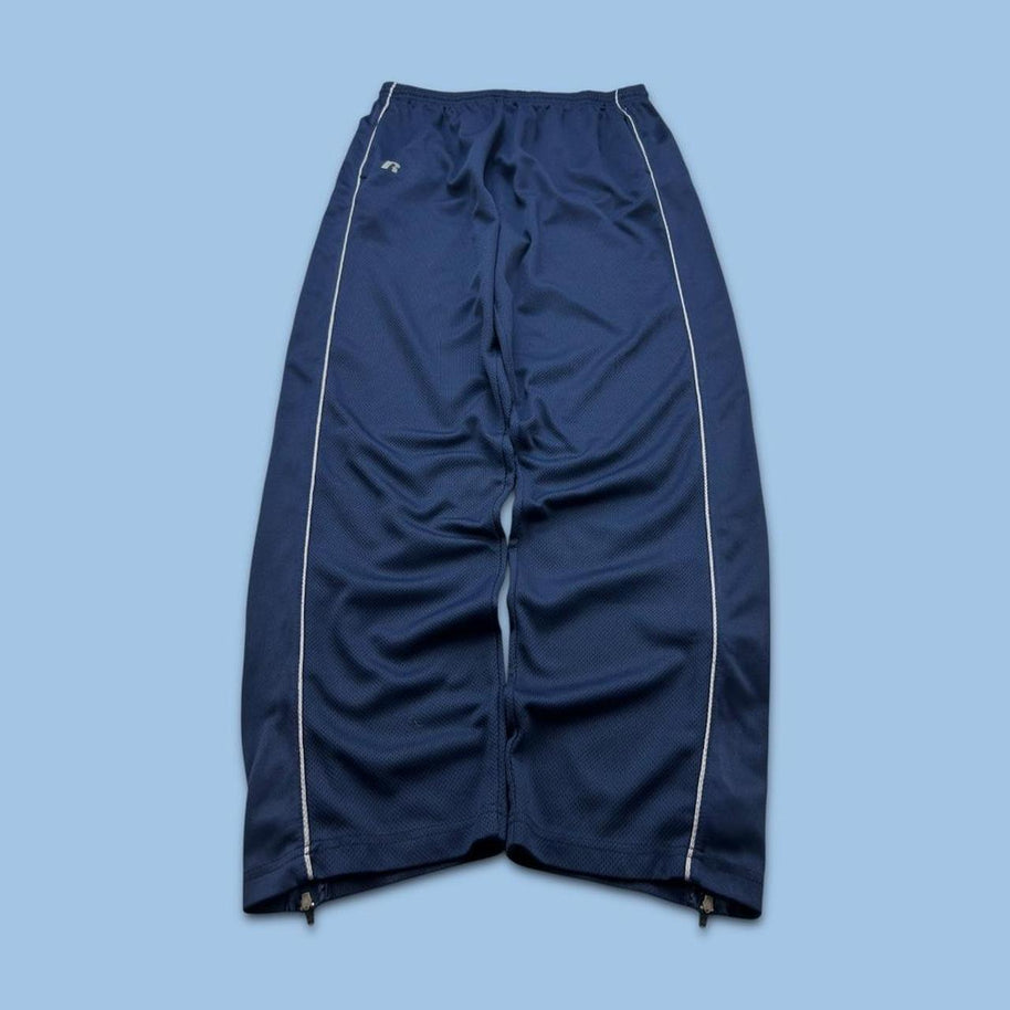 VINTAGE Y2K RUSSELL ATHLETIC LOOSE TRACKSUIT BOTTOMS NAVY