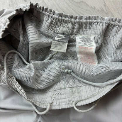 VINTAGE Y2K NIKE AIR TECHNICAL BAGGY TRACKSUIT BOTTOMS GREY