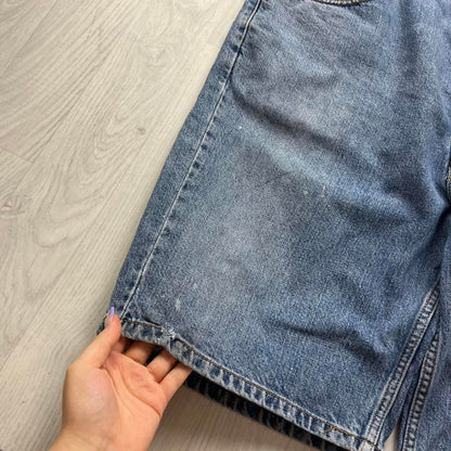 VINTAGE Y2K LEVIS 505 BAGGY JORTS BLUE