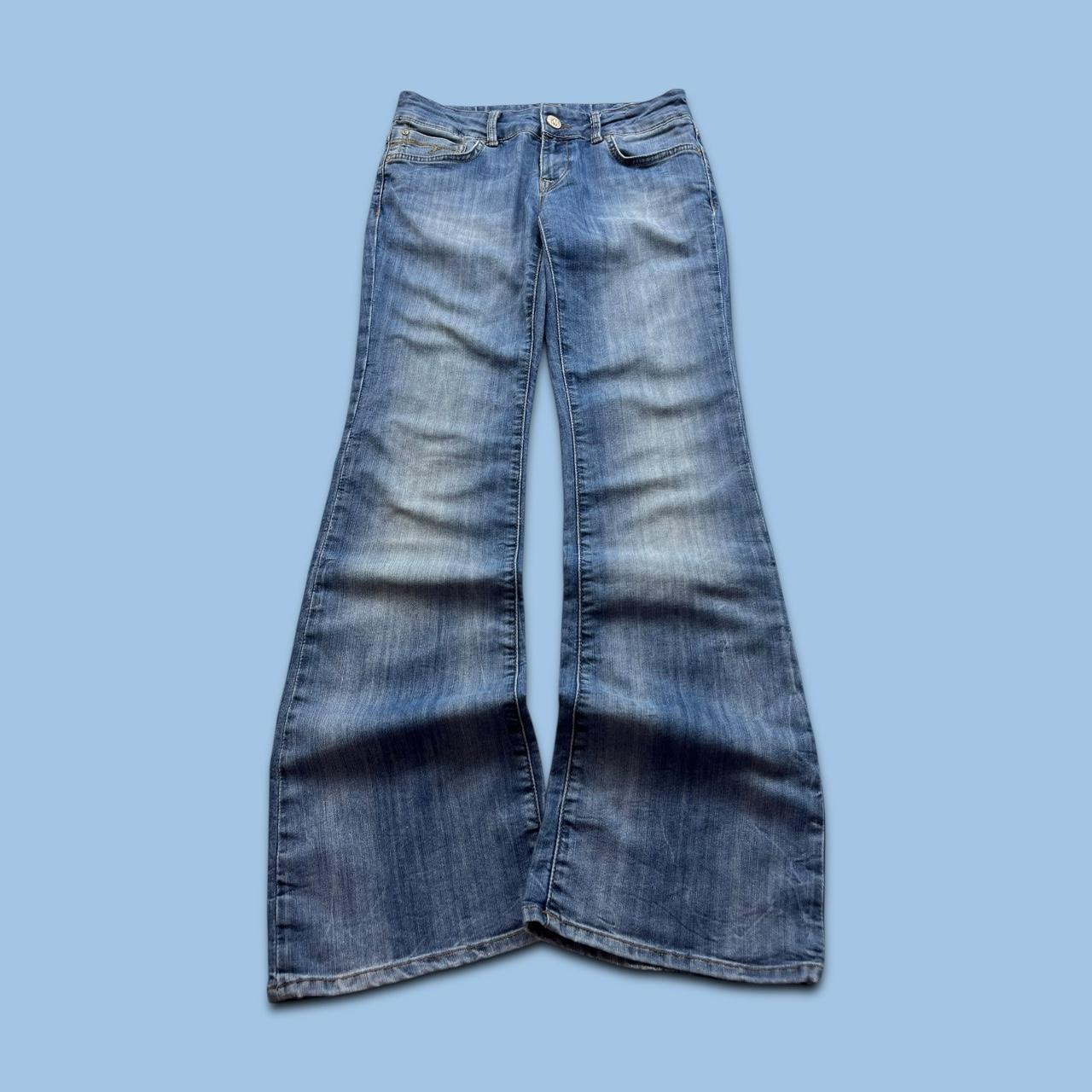 VINTAGE Y2K MAVI CATE LOW RISE SLIM BOOTCUT FLARED JEANS BLUE