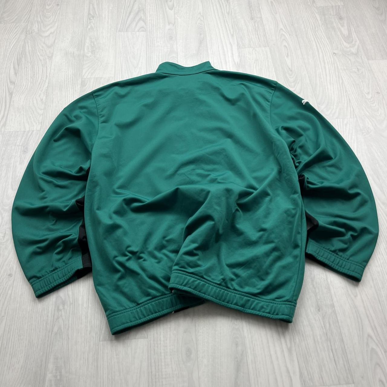 VINTAGE Y2K PUMA ZIP UP TRACKSUIT JACKET GREEN