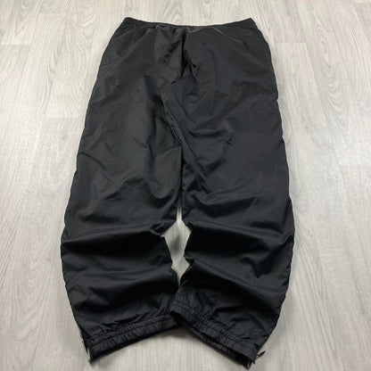 VINTAGE Y2K ADIDAS BAGGY TRACKSUIT BOTTOMS BLACK