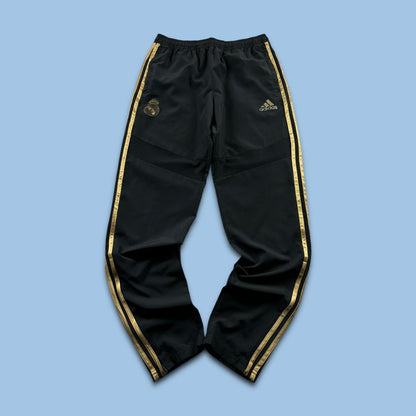ADIDAS REAL MADRID TRACKSUIT BOTTOMS BLACK