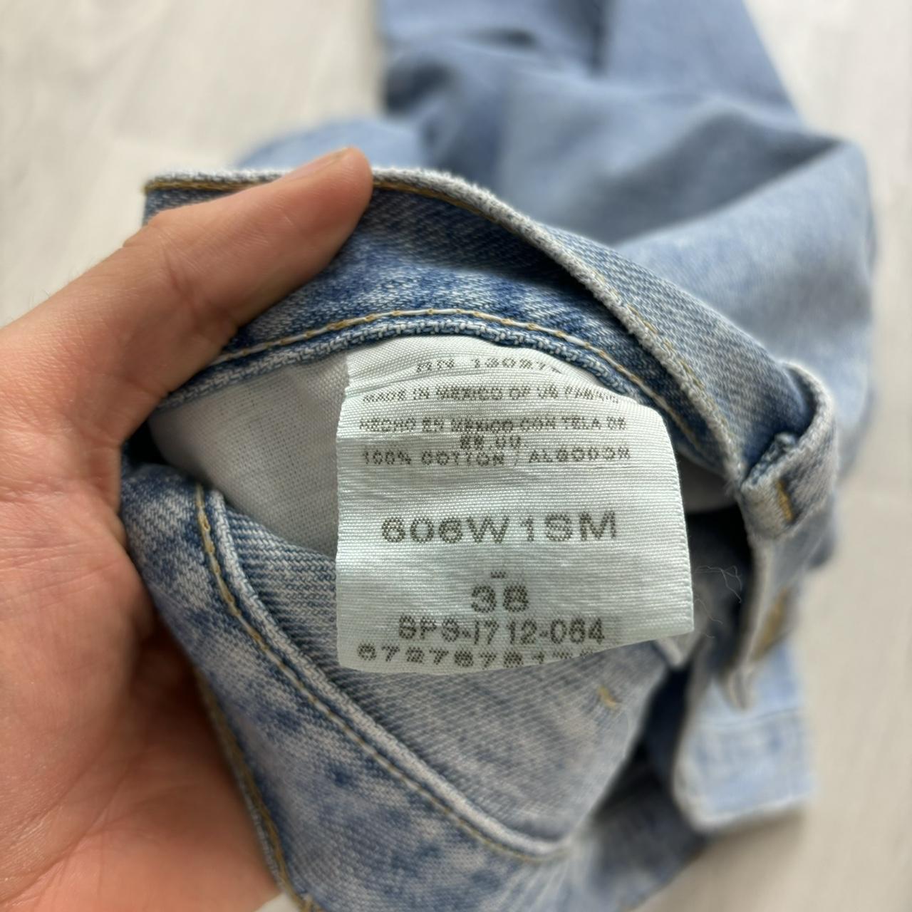 VINTAGE 00s WRANGLER BAGGY LOOSE JORTS LIGHT BLUE