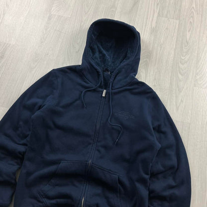 VINTAGE Y2K TOMMY HILFIGER ZIP HEAVY HOODIE NAVY